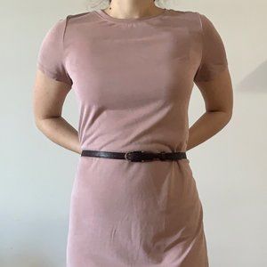 Forever 21 Faux Suede Shirt Dress